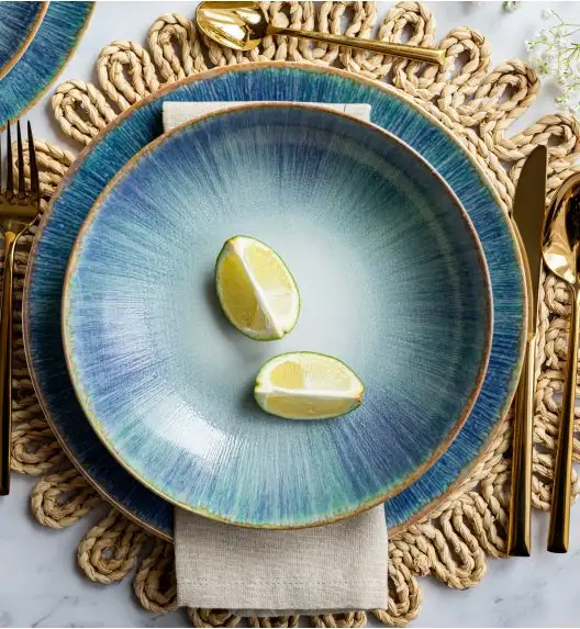 LUBIANA ROMA KERAJET | 070 KJ ESMERALDA | 6x Talerz głęboki 22 cm  | 9001