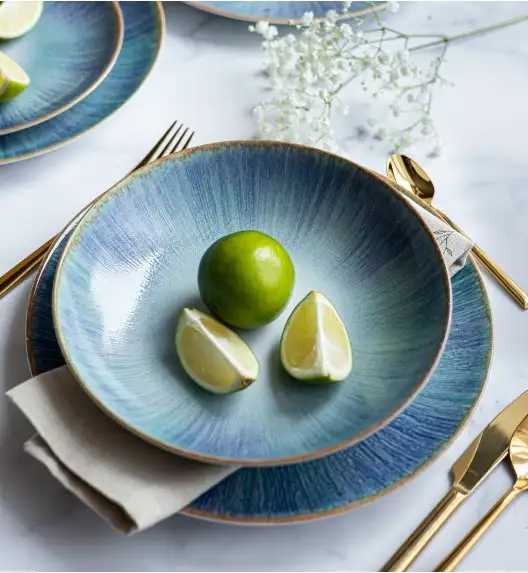 LUBIANA ROMA KERAJET | 070 KJ ESMERALDA | 12x Talerz głęboki 22 cm  | 9001