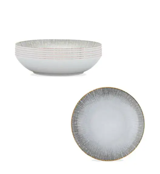 LUBIANA ROMA KERAJET | 074 KJ REACTIVO | 6x Talerz głęboki 22 cm  | 9000