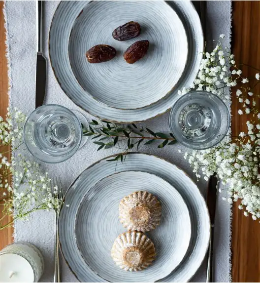 LUBIANA BOSS KERAJET | 101 KJ RAYADO | 12x Talerz obiadowy 27 cm  | 9015