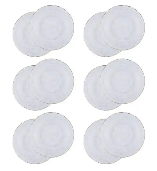 LUBIANA BOSS KERAJET | 101 KJ RAYADO | 12x Talerz deserowy 20,5 cm  | 9015