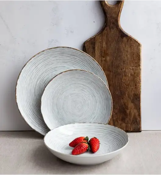 LUBIANA ROMA KERAJET | 101 KJ RAYADO | 6x Talerz głęboki 22 cm  | 9015