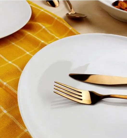 WYPRZEDAŻ! DOMINO Z-N Zestaw 2 talerzy dla 1 osoby / porcelana