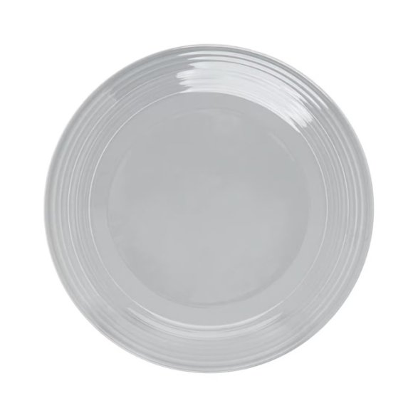 AMBITION LINEA Talerz obiadowy płytki 27 cm / szary / porcelana