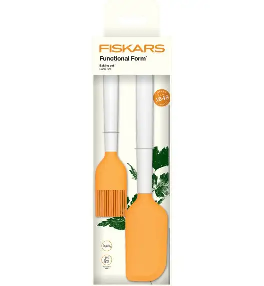 FISKARS FUNCTIONAL FORM 1023616 Zestaw do pieczenia (pędzelek + szpatułka)