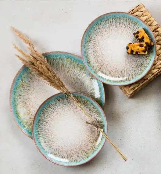 LUBIANA BOSS KERAJET | 097 KJ OXIDO TURQUES | 6x Talerz obiadowy 27 cm  | 9017