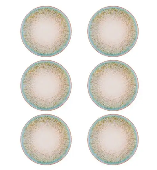 LUBIANA BOSS KERAJET | 097 KJ OXIDO TURQUES | 6x Talerz obiadowy 27 cm  | 9017