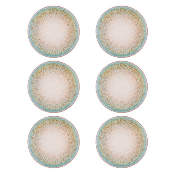 LUBIANA BOSS KERAJET | 097 KJ OXIDO TURQUES | 6x Talerz obiadowy 27 cm  | 9017