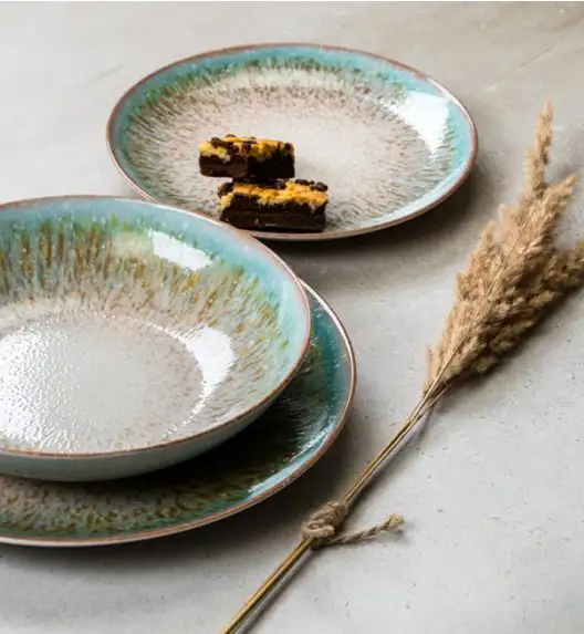 LUBIANA BOSS KERAJET | 097 KJ OXIDO TURQUES | Talerz głęboki 22 cm  | 9017