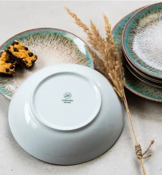 LUBIANA BOSS KERAJET | 097 KJ OXIDO TURQUES | Talerz głęboki 22 cm  | 9017
