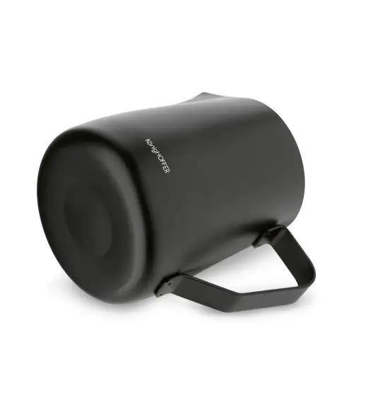 KÖNIGHOFFER BARISTA Dzbanek do spieniania mleka / mlecznik 600 ml / czarny