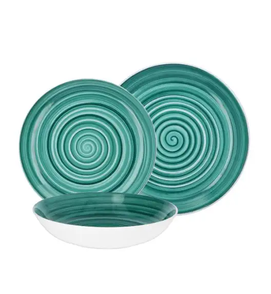 CHODZIEŻ CITY CT32 SZAŁWIA Serwis obiadowy 18 el / 6 osób / porcelana