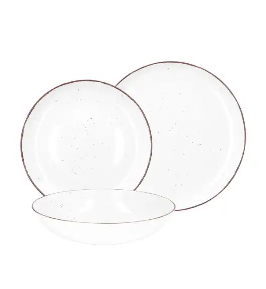 CHODZIEŻ CITY CT00 ŻYWIOŁY Serwis obiadowy 18 el / 6 osób / CHŁODNY POWIEW / porcelana