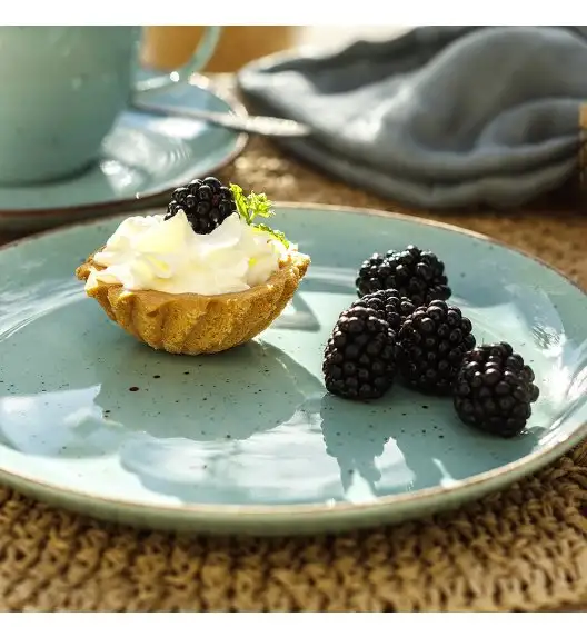 CHODZIEŻ CITY CT05 ŻYWIOŁY Serwis obiadowy 18 el / 6 osób / SPOKÓJ OCEANU / porcelana