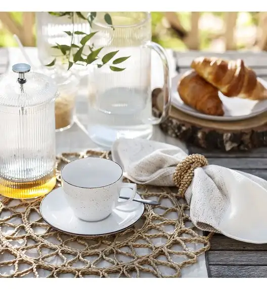 CHODZIEŻ CITY CT00 ŻYWIOŁY Serwis kawowy 12 el / 6 osób / CHŁODNY POWIEW / porcelana