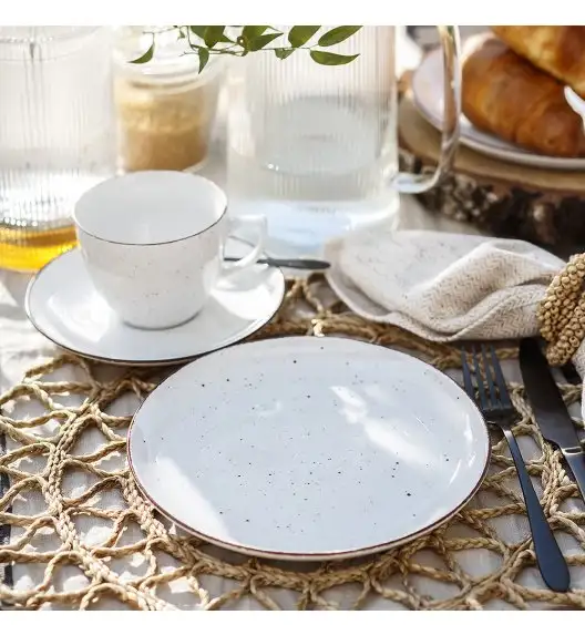 CHODZIEŻ CITY CT00 ŻYWIOŁY Serwis obiadowo-kawowy 60 el / 12 osób / CHŁODNY POWIEW / porcelana