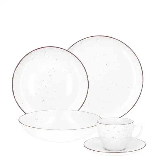 CHODZIEŻ CITY CT00 ŻYWIOŁY Serwis obiadowo-kawowy 30 el / 6 osób / CHŁODNY POWIEW / porcelana