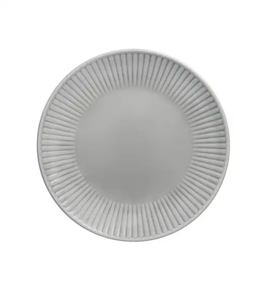 CHODZIEŻ DALIA GL06 GRACJA Talerz płytki obiadowy 26 cm / szary / porcelana