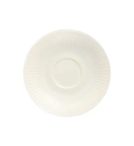 CHODZIEŻ DALIA GL04 DELICJA Spodek pod filiżankę 15 cm / kremowy / porcelana