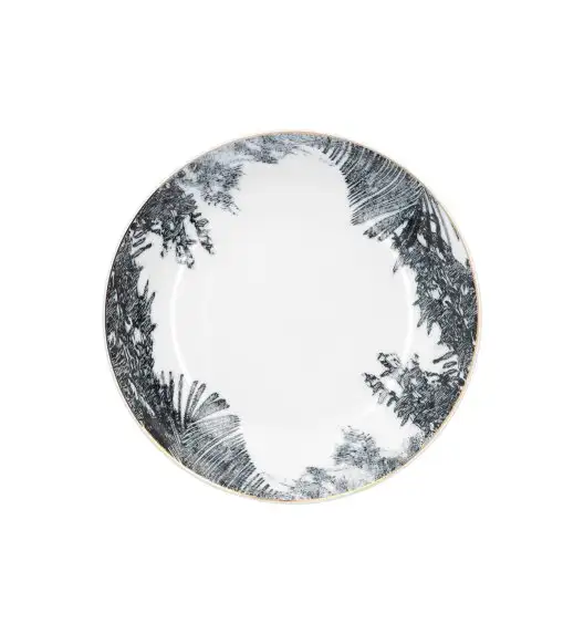 CHODZIEŻ CITY G316 NATURA Talerz głęboki obiadowy 21 cm / porcelana