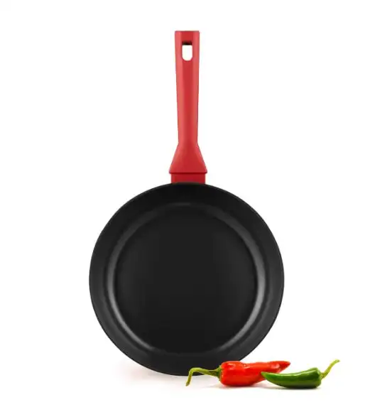 AMBITION DIAMOND Patelnia tradycyjna 20 cm / czerwona / indukcja