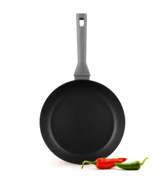 AMBITION DIAMOND Patelnia tradycyjna 20 cm / szara / indukcja