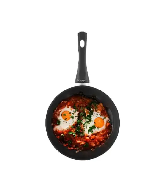 AMBITION GRAND Patelnia tradycyjna 26 cm / czarna / indukcja / powłoka Ilag Xeradur