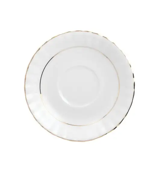 CHODZIEŻ IWONA B014 ZŁOTA LINIA Zestaw kawowy 12 el / 6 osób / porcelana