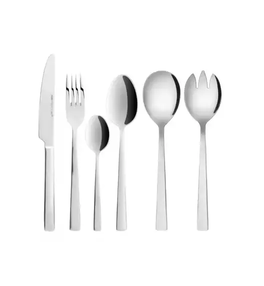 AMBITION PRATO Sztućce Komplet 100 el pudełko / 24 osób / połysk