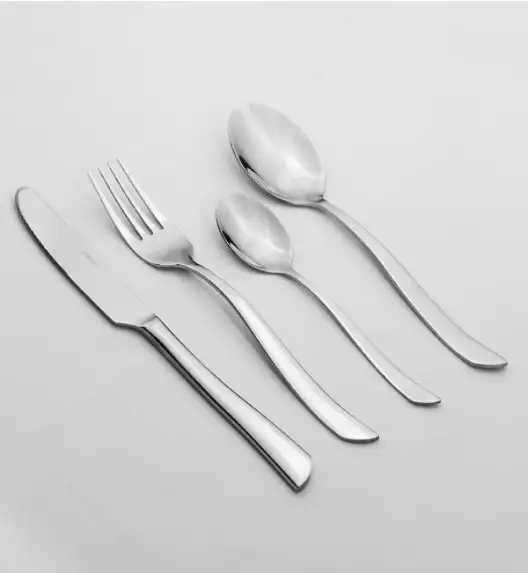 AMBITION Wave Sztućce Komplet 100 el pudełko / połysk / 24 os