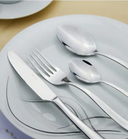 AMBITION Wave Sztućce Komplet 150 el pudełko / połysk / 36 os