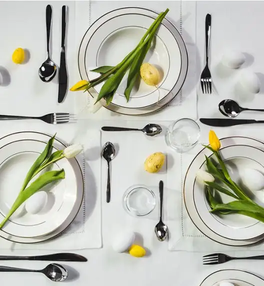 AMBITION ROMA Sztućce Komplet 150 el w pudełku / 36 os / połysk