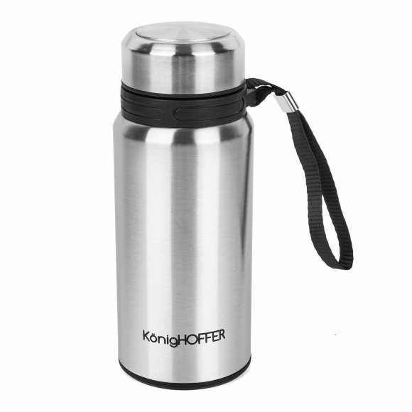KonigHOFFER ADVENTURE Termos próżniowy ze stali nierdzewnej z sitkiem 500 ml