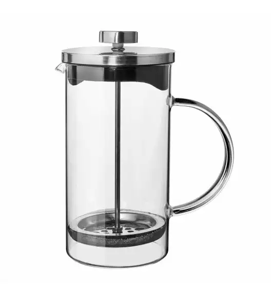 TADAR CREMA Zaparzacz tłokowy do kawy i herbaty French press 0.35 L / szkło + tworzywo sztuczne