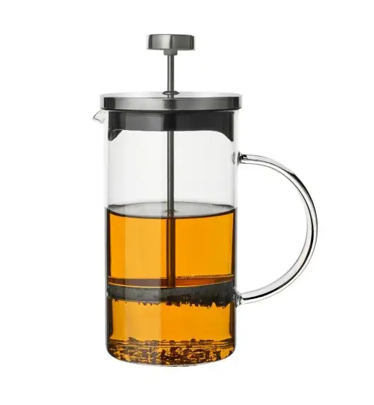 TADAR CREMA Zaparzacz tłokowy do kawy i herbaty French press 0.35 L / szkło + tworzywo sztuczne