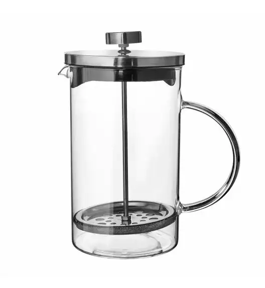 TADAR CREMA Zaparzacz tłokowy do kawy i herbaty French press 0.8 L / szkło + tworzywo sztuczne