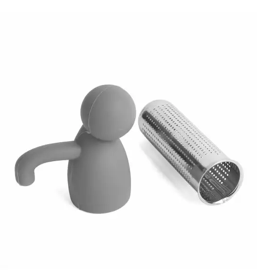 TADAR SILICO Zaparzacz do herbaty / stal nierdzewna / silikon / Ludek