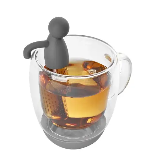 TADAR SILICO Zaparzacz do herbaty / stal nierdzewna / silikon / Ludek