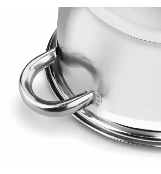 TADAR SELVA Komplet garnków nierdzewnych + pokrywki / 8 elementów / indukcja / satyna