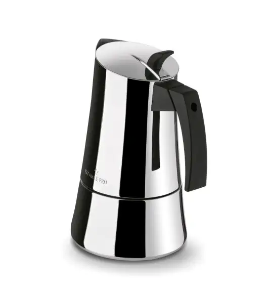 STARKE PRO ROBUSTA Kawiarka stalowa 540 ml / 9 filiżanek espresso / indukcja