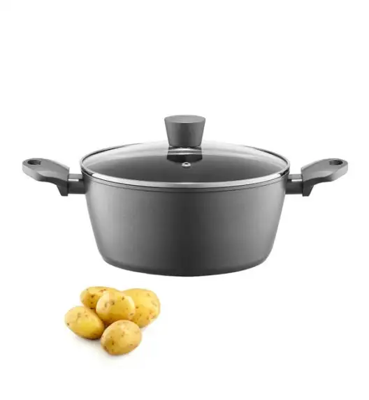 AMBITION VERSO Garnek z pokrywą 24 cm / 4,1 l / aluminium / indukcja