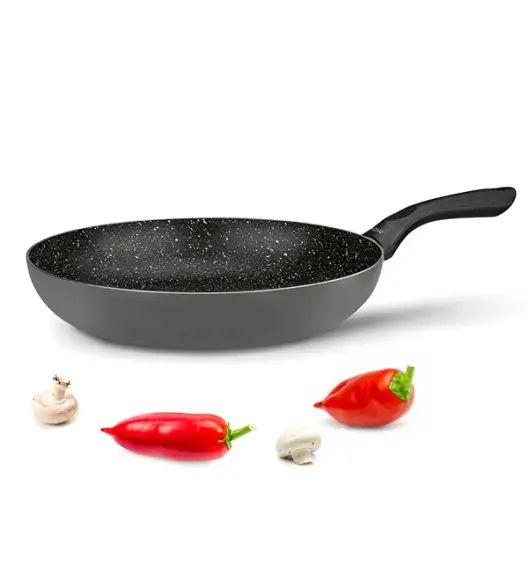 TADAR AMARANTINA GREY MARBLE Patelnia non-stick ⌀ 28 cm / aluminium / indukcja
