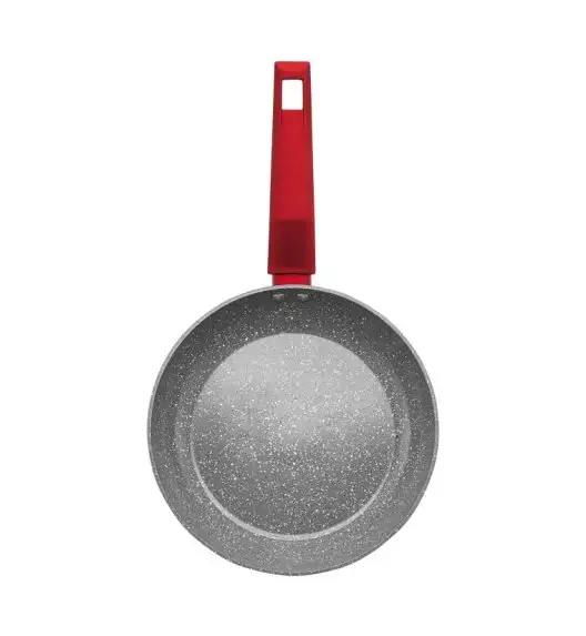 AMBITION OMBRE RED Patelnia 24 cm / aluminium / indukcja