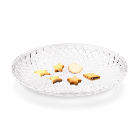 TADAR Madeline Talerz deserowy szklany 32 cm