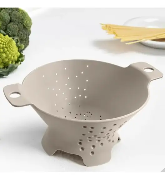 BLIM PLUS Durszlak / sitko brązowy / funkcjonalny / innowacyjny