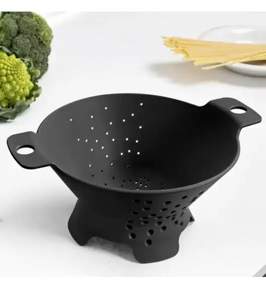 BLIM PLUS Durszlak / sitko czarny / funkcjonalny / innowacyjny