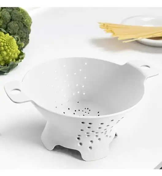 BLIM PLUS Durszlak / sitko biały / funkcjonalny / innowacyjny