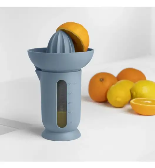 BLIM PLUS Wyciskarka do cytrusów z dzbankiem 0,5 l niebieska / produkt innowacyjny