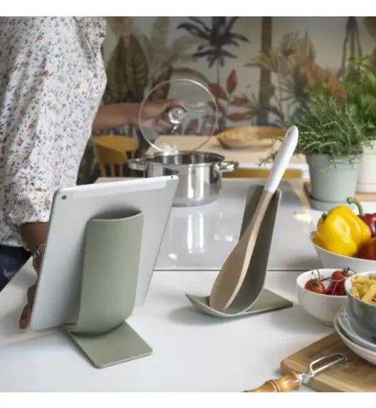 BLIM PLUS Podstawka pod łyżkę zielona / funkcjonalna