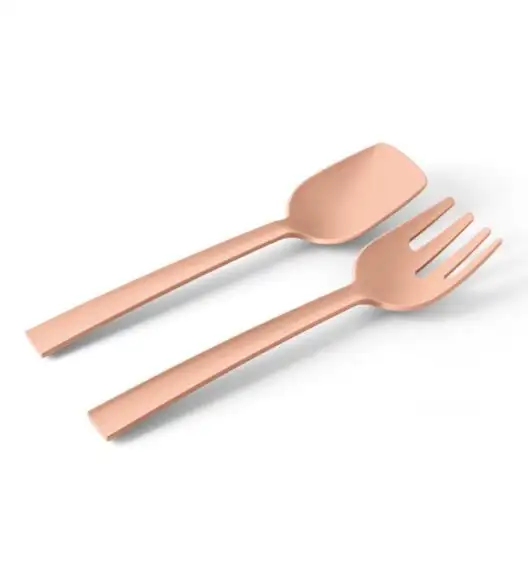 BLIM PLUS Zestaw sztućców serwisowych pomarańczowy